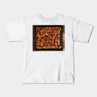 Homemade pepperoni pizza Kids T-Shirt